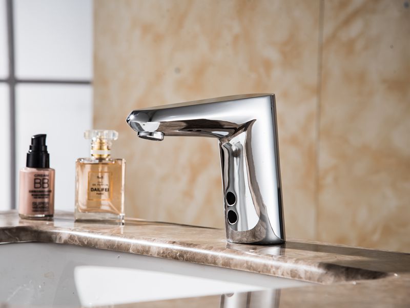 Chrome Brass Sensor Faucet