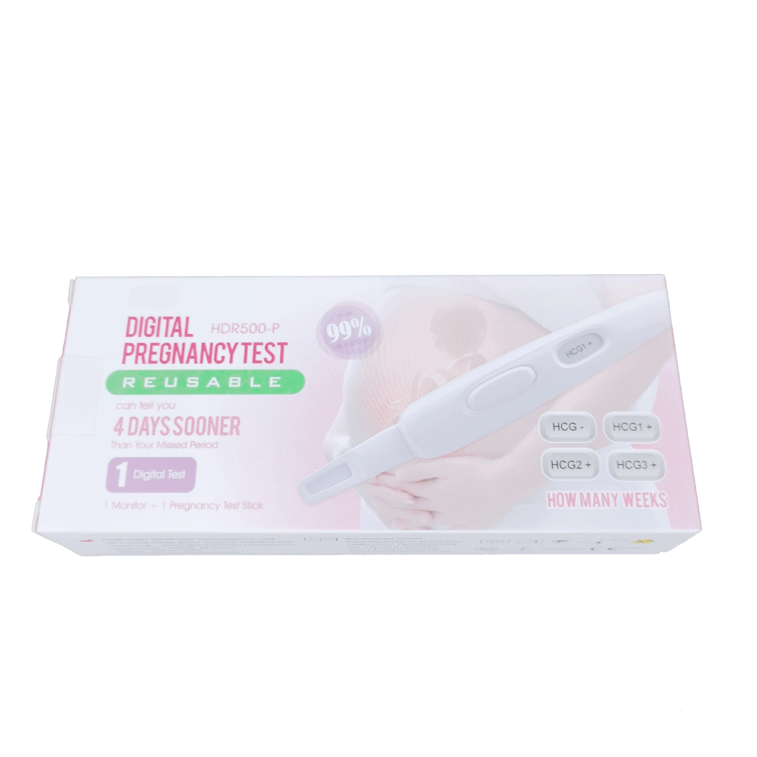 Test di gravidanza digitale a prezzo di fabbrica e test di gravidanza di 1 settimana
