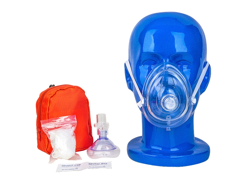 Kit combinato in nylon per maschera di salvataggio per RCP