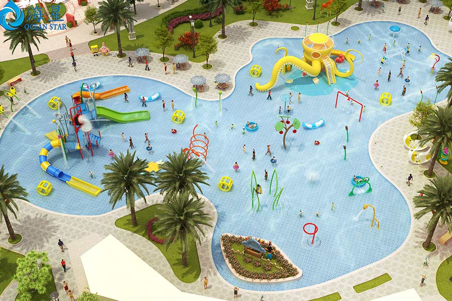 costo dello splash pad commerciale