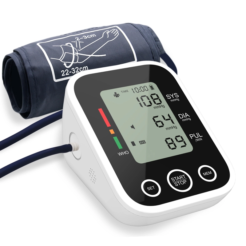 Nuovo misuratore di pressione sanguigna Sfigmomanometro digitale monitor