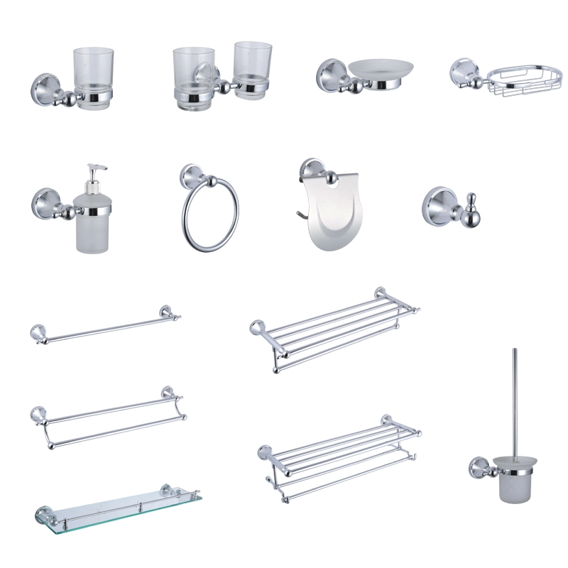 Set di accessori hardware per il bagno a parete