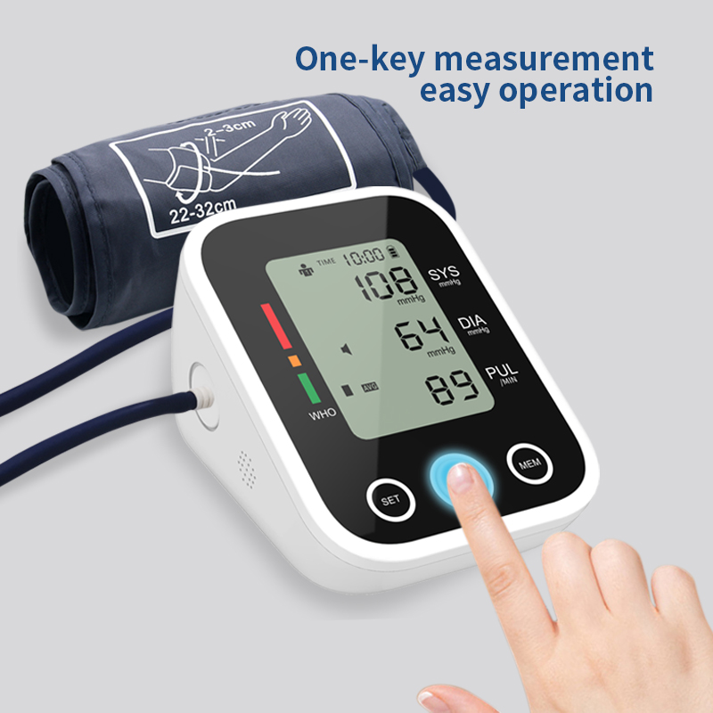 Nuovo sfigmomanometro con monitor digitale per misuratore di pressione sanguigna