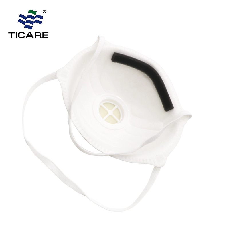 Earloop N95 Maschera antipolvere con respiratore per inquinamento con valvola o senza