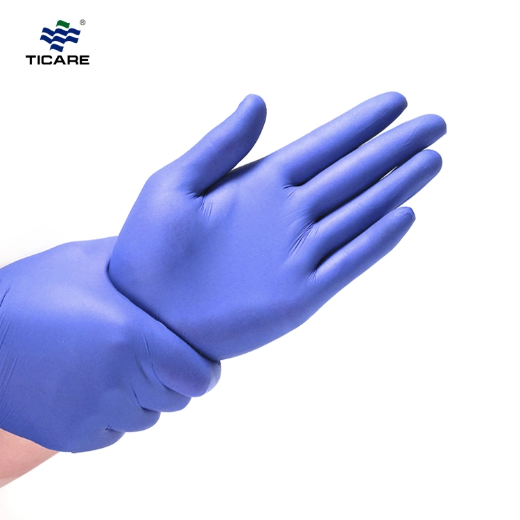 NUOVI guanti in nitrile con polvere o senza polvere