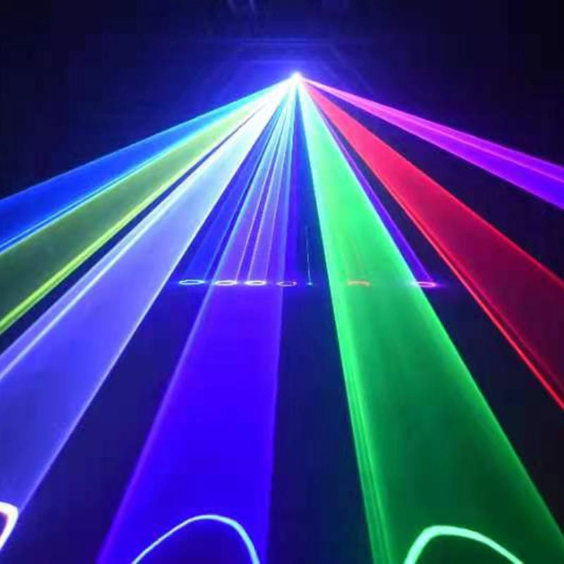 Luce laser RGB da 10 W