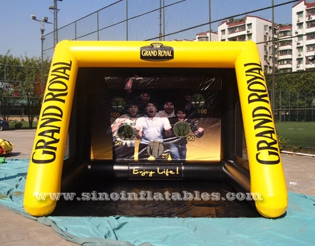Gioco di lancio di calcio gonfiabile per bambini N per adulti per il tiro al bersaglio impostato da Sino Inflatables