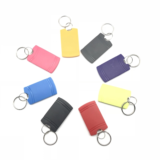 Portachiavi RFID ABS colorato impermeabile da 13,56 Mhz per serratura