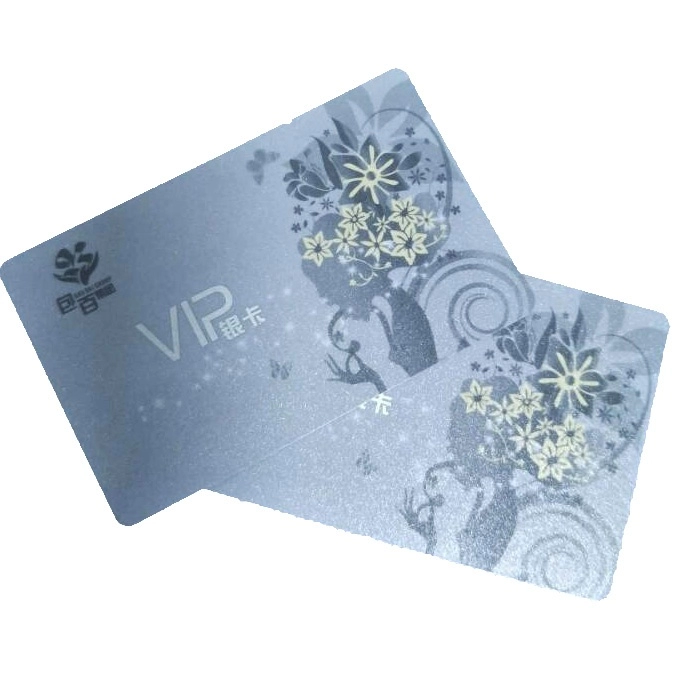 Lussuosa carta Vip Diamond in PVC