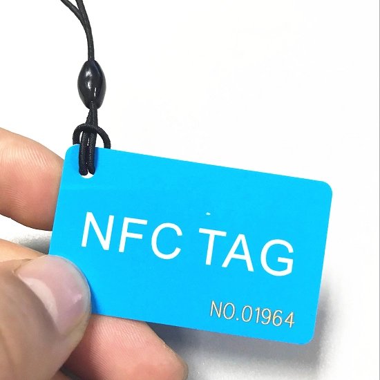 Tag stampato in PVC NFC RFID per il monitoraggio delle risorse