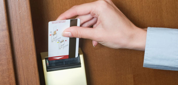 carta con serratura per hotel a banda magnetica