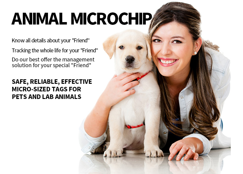 Impianto di microchip animale RFID
