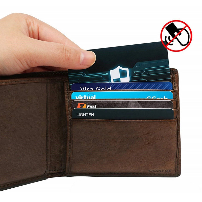 Carte protettive per carte di credito sicure senza contatto da 13,56 Mhz