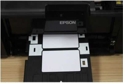 Scheda IC contatto smart card stampabile in PVC a getto d'inchiostro per EPSON