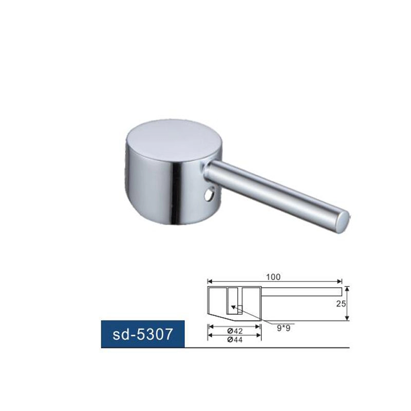 Maniglia a leva del rubinetto, sostituzione del rubinetto con maniglia a leva singola in lega di zinco da 35 mm
