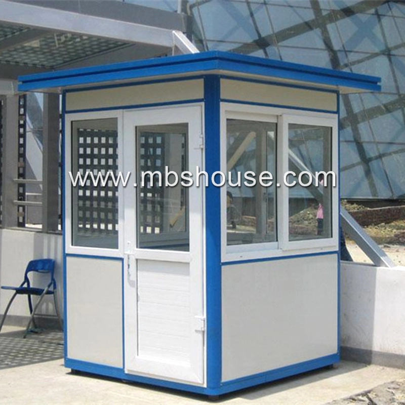 Casa di guardia per cassetta di sicurezza esterna prefabbricata a basso prezzo di vendita calda