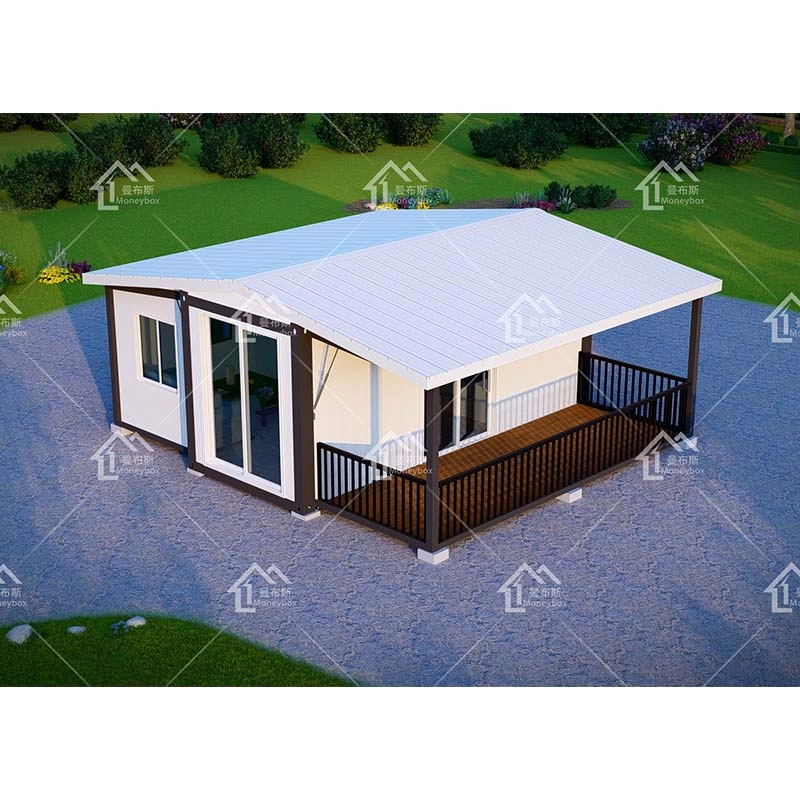 Casa contenitore pieghevole espandibile mobile da 20 piedi di nuovo design con una camera da letto