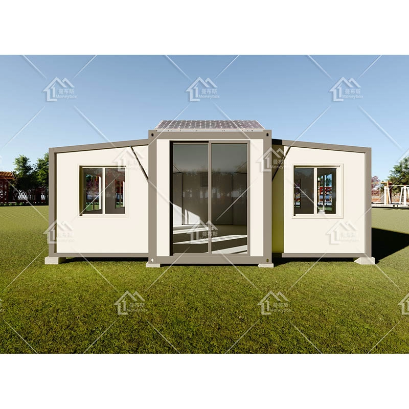 Casa container espandibile per ospedale mobile con pannello solare modulare da 20 piedi