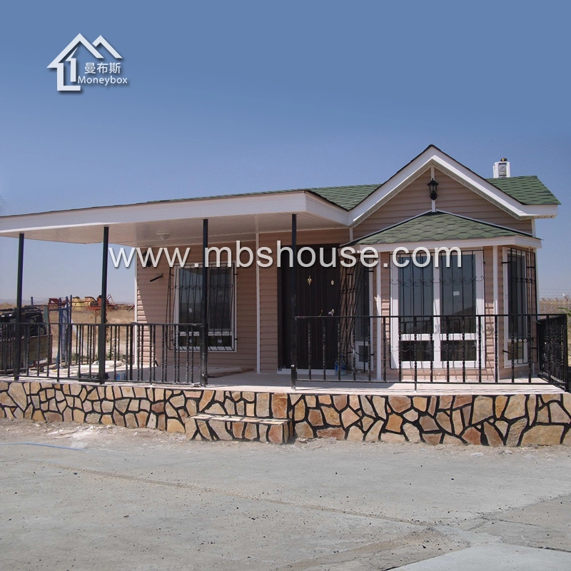 Villa vivente modulare/prefabbricata/prefabbricata personalizzata con struttura in acciaio leggero