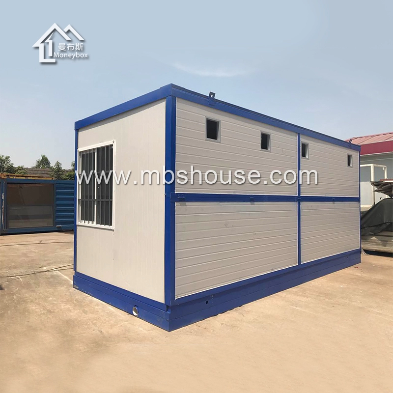 Casa container pieghevole di facile installazione, rifugio per container pieghevole, casa container pieghevole