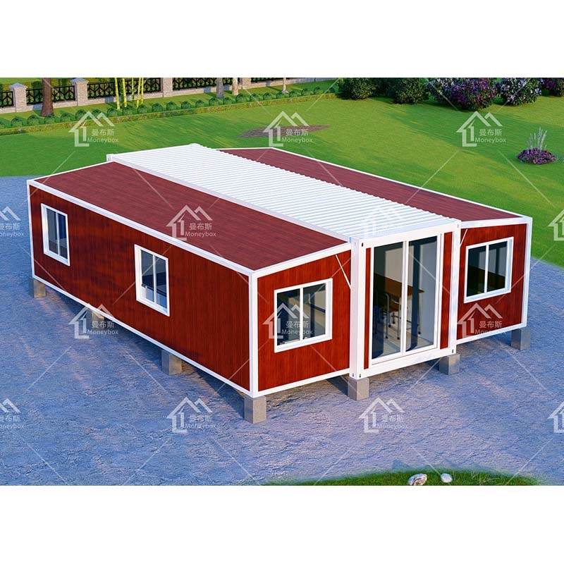 Piccola casa container espandibile prefabbricata da 20 piedi e 40 piedi di nuovo design con 3 camere da letto