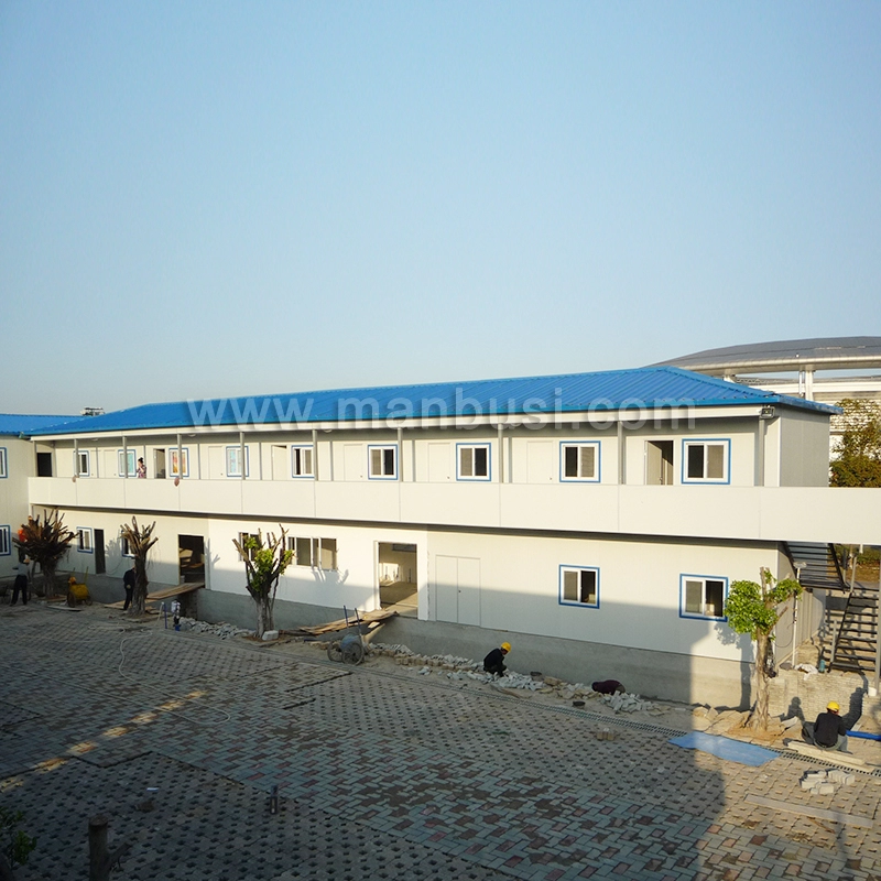 Casa da campo prefabbricata per casa prefabbricata con struttura in acciaio leggero
