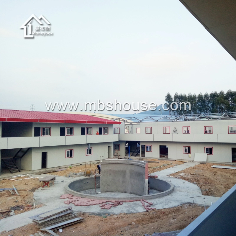 Case prefabbricate moderne con struttura in acciaio prodotte in Cina