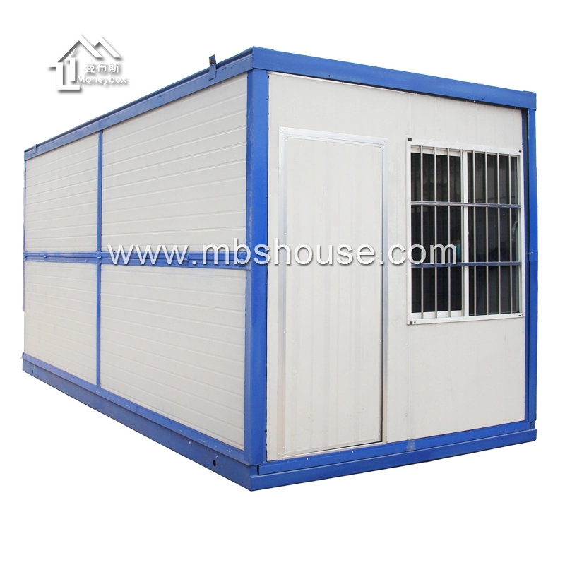 Casa container pieghevole di facile installazione, rifugio per container pieghevole, casa container pieghevole