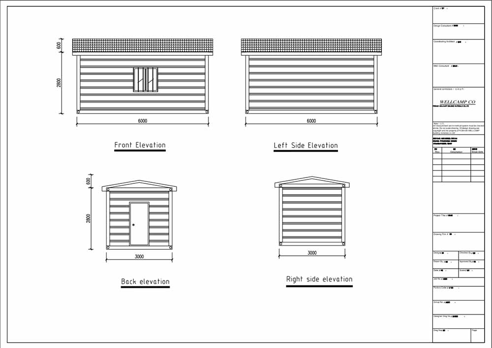case modulari dal design personalizzato