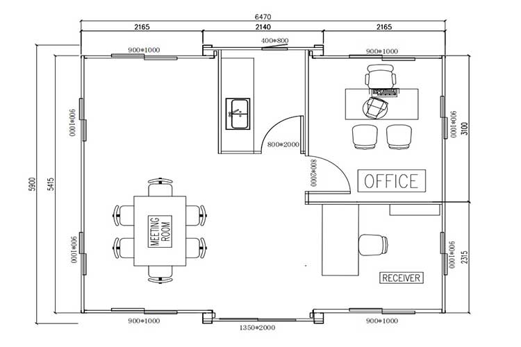 Case prefabbricate espandibili prefabbricate per case container espandibili Baofeng