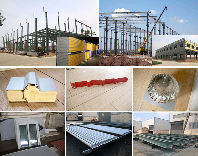 Costruzione di materiali in acciaio per la costruzione di stadi strutturali in acciaio multistrato