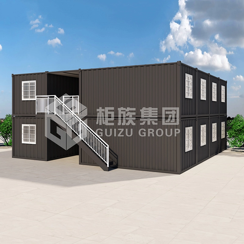 Casa prefabbricata container a due piani a basso costo di buona qualità