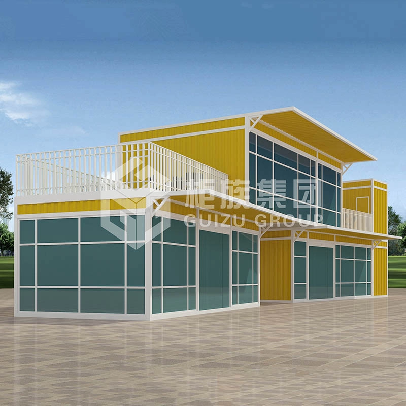 Ufficio container a due piani conveniente di dimensioni personalizzate