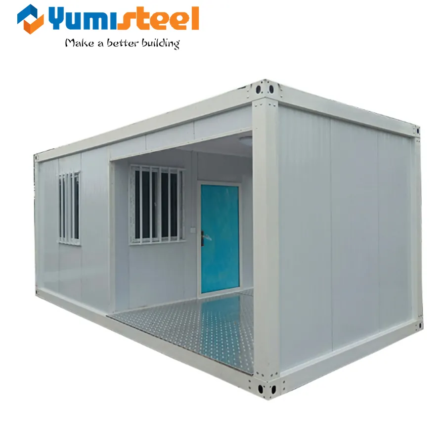 Contenitore modulare prefabbricato ad assemblaggio rapido per la costruzione di dormitori del personale