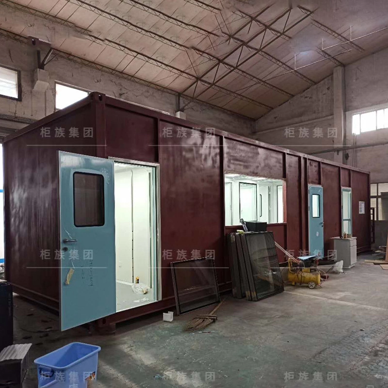 Sala d'ispezione doganale mobile in Cina pre-integrazione
