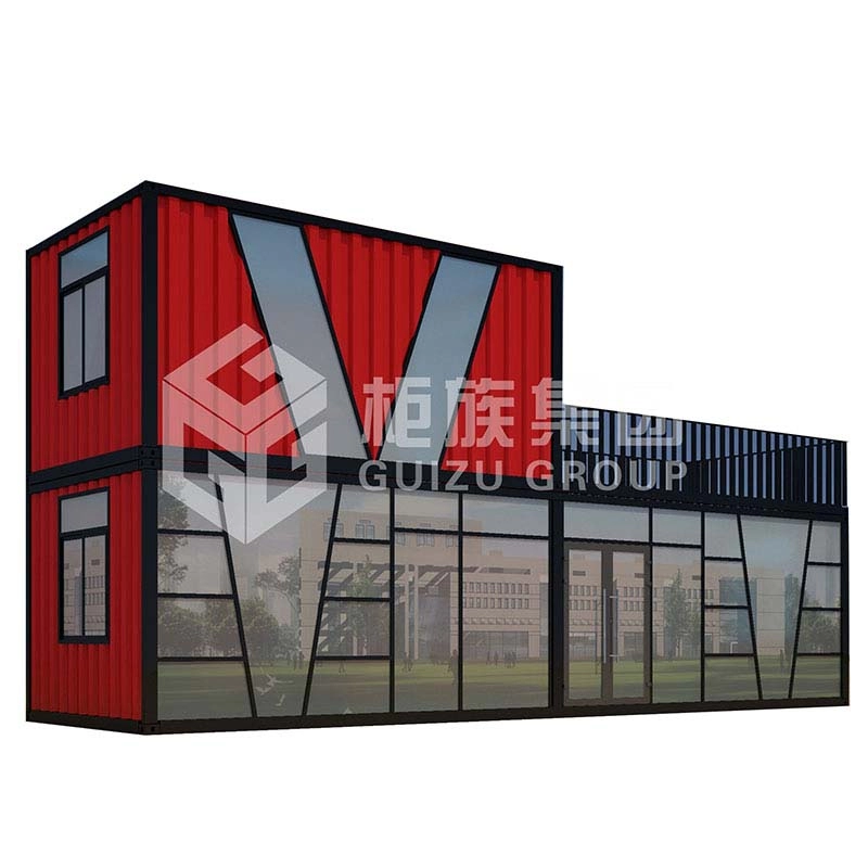Cina 2019 Ufficio per container di lusso da 40 piedi di fabbrica prefabbricata di nuovissimo design per Studio