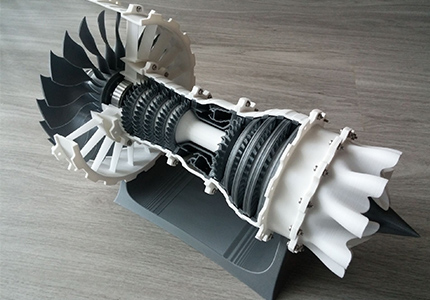 Motore a reazione per stampa 3D