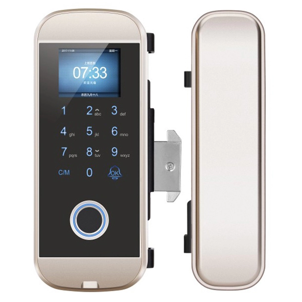 Sistemi di ingresso porta senza chiave RFID con serrature digitali touch-screen