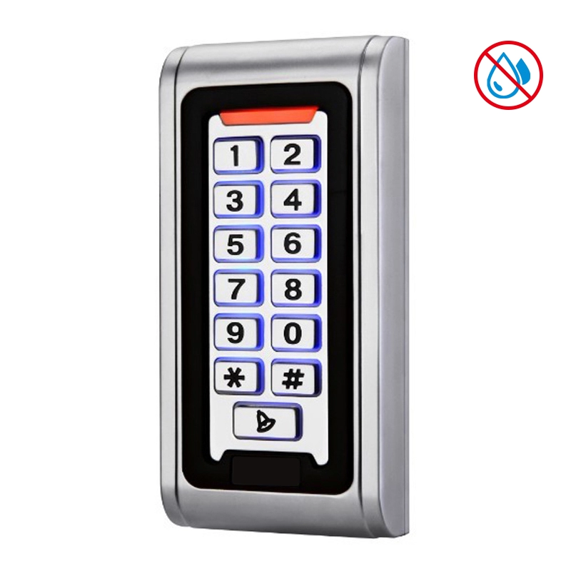 Sistema di controllo accessi alle porte Lettore di schede RFID Tastiera di accesso con password Controller della macchina