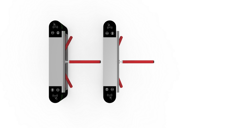 Sistema di controllo accessi su treppiede