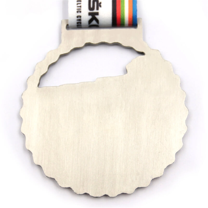 Produttore personalizzato di medaglie ciclistiche con anelli in metallo