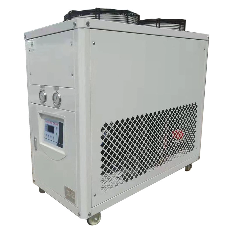 Raffreddatore d'acqua industriale raffreddato ad aria confezionato da 5 HP 4 tonnellate