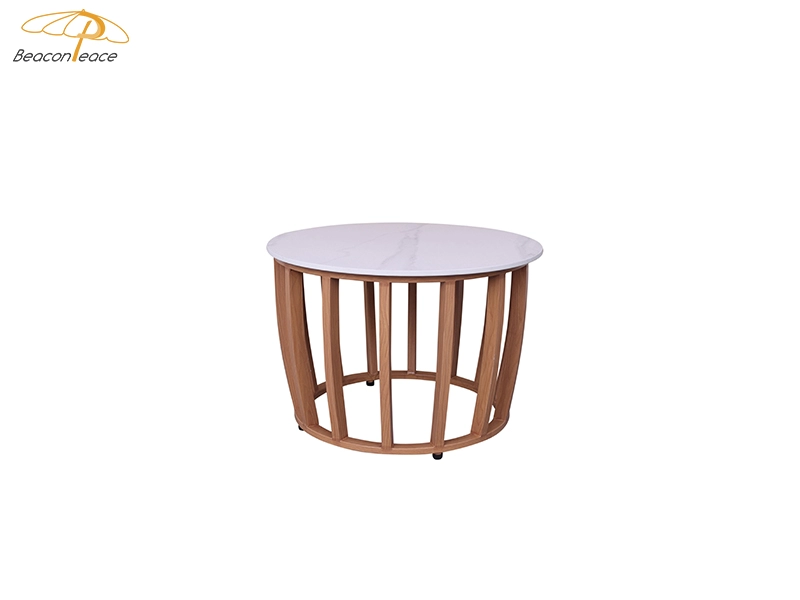 Tavolino da caffè impermeabile da giardino conciso per mobili da giardino